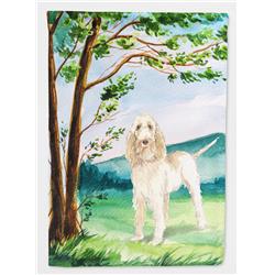 Under the Tree Spinone Italiano Flag Canvas House Size