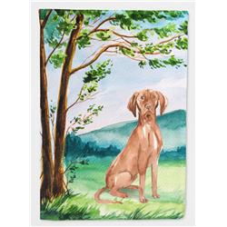 Under the Tree Vizsla Flag Canvas House Size