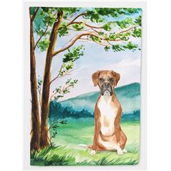 CK2578CHF Under the Tree Boxer Flag Canvas House Size