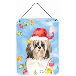 Christmas Lights Shih Tzu Wall or Door Hanging Prints