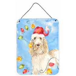 Christmas Lights Spinone Italiano Wall or Door Hanging Prints