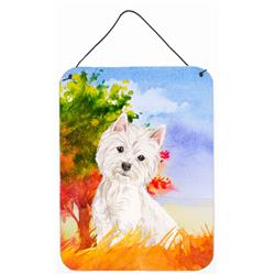 Fall Westie Wall or Door Hanging Prints