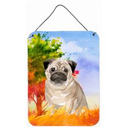 Fall Fawn Pug Wall or Door Hanging Prints