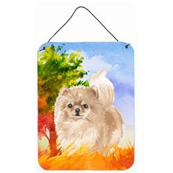 Fall Pomeranian Wall or Door Hanging Prints