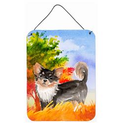 Fall Chihuahua Wall or Door Hanging Prints