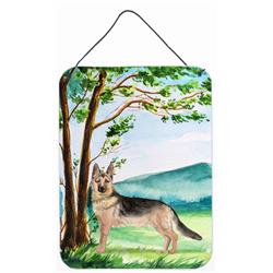 CK2012DS1216 Under the Tree German Shepherd Wall or Door Hanging Prints