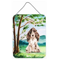 Under the Tree Chocolate Parti Cocker Spaniel Wall or Door Hanging Prints