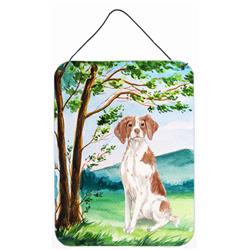 Under the Tree Brittany Spaniel Wall or Door Hanging Prints