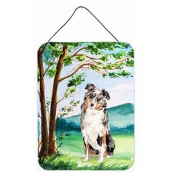 Under the Tree Australian Shepherd Wall or Door Hanging Prints