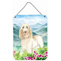 Mountian Flowers Spinone Italiano Wall or Door Hanging Prints