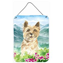 Mountain Flowers Cairn Terrier Wall or Door Hanging Prints