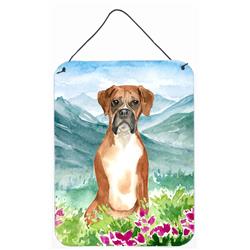 Mountain Flowers Boxer Wall or Door Hanging Prints