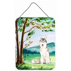Under the Tree Siberian Husky Wall or Door Hanging Prints