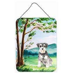 Under the Tree Schnauzer No.2 Wall or Door Hanging Prints