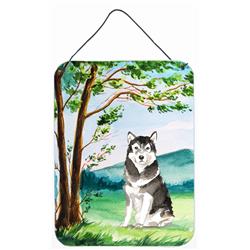 Under the Tree Alaskan Malamute Wall or Door Hanging Prints
