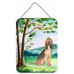 Under the Tree Bloodhound Wall or Door Hanging Prints