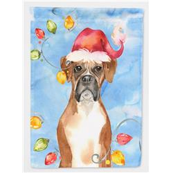 Christmas Lights Boxer Garden Size Flag