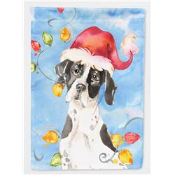 Christmas Lights English Pointer Garden Size Flag