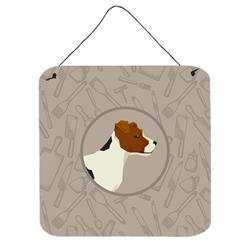 Jack Russell Terrier in the Kitchen Wall or Door Hanging Prints
