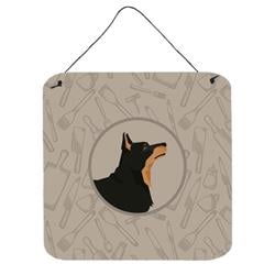 CK2197DS66 Lancashire Terrier in the Kitchen Wall or Door Hanging Prints