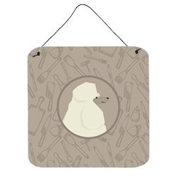 Poodle in the Kitchen Wall or Door Hanging Prints