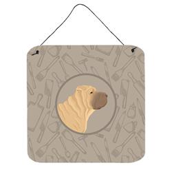 Shar Pei in the Kitchen Wall or Door Hanging Prints