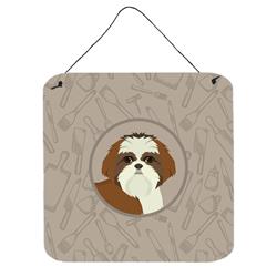Shih Tzu in the Kitchen Wall or Door Hanging Prints