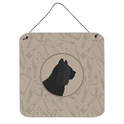 Skye Terrier in the Kitchen Wall or Door Hanging Prints