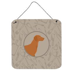 Vizsla in the Kitchen Wall or Door Hanging Prints