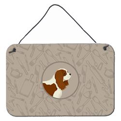 Cavalier Spaniel in the Kitchen Wall or Door Hanging Prints