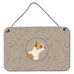 Chihuahua in the Kitchen Wall or Door Hanging Prints