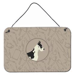 Great Dane in the Kitchen Wall or Door Hanging Prints