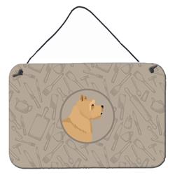 Norwich Terrier in the Kitchen Wall or Door Hanging Prints
