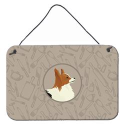 Papillon in the Kitchen Wall or Door Hanging Prints
