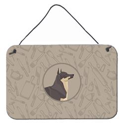Swedish Vallhund in the Kitchen Wall or Door Hanging Prints