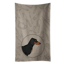 Picture of Carolines Treasures CK2180KTWL Dachshund in the Kitchen Kitchen Towel