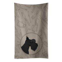Picture of Carolines Treasures CK2207KTWL Scottish Terrier in the Kitchen Kitchen Towel