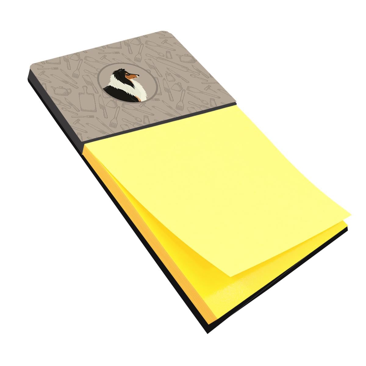 CK2179SN Collie In the Kitchen Sticky Note Holder