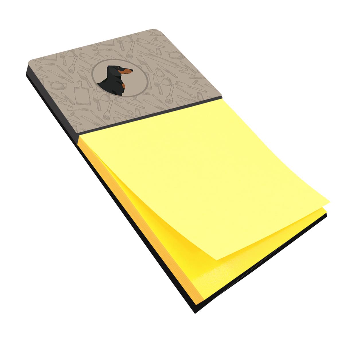 CK2180SN Dachshund In the Kitchen Sticky Note Holder