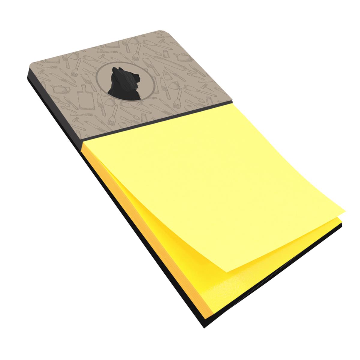 CK2211SN Skye Terrier In the Kitchen Sticky Note Holder