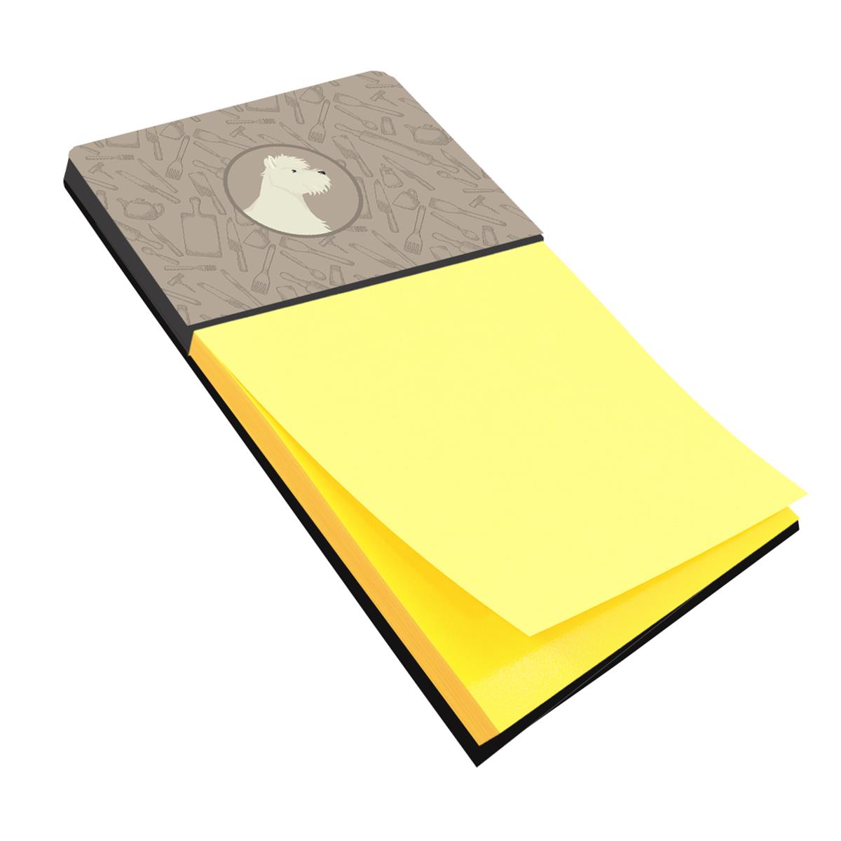 CK2216SN Westie In the Kitchen Sticky Note Holder