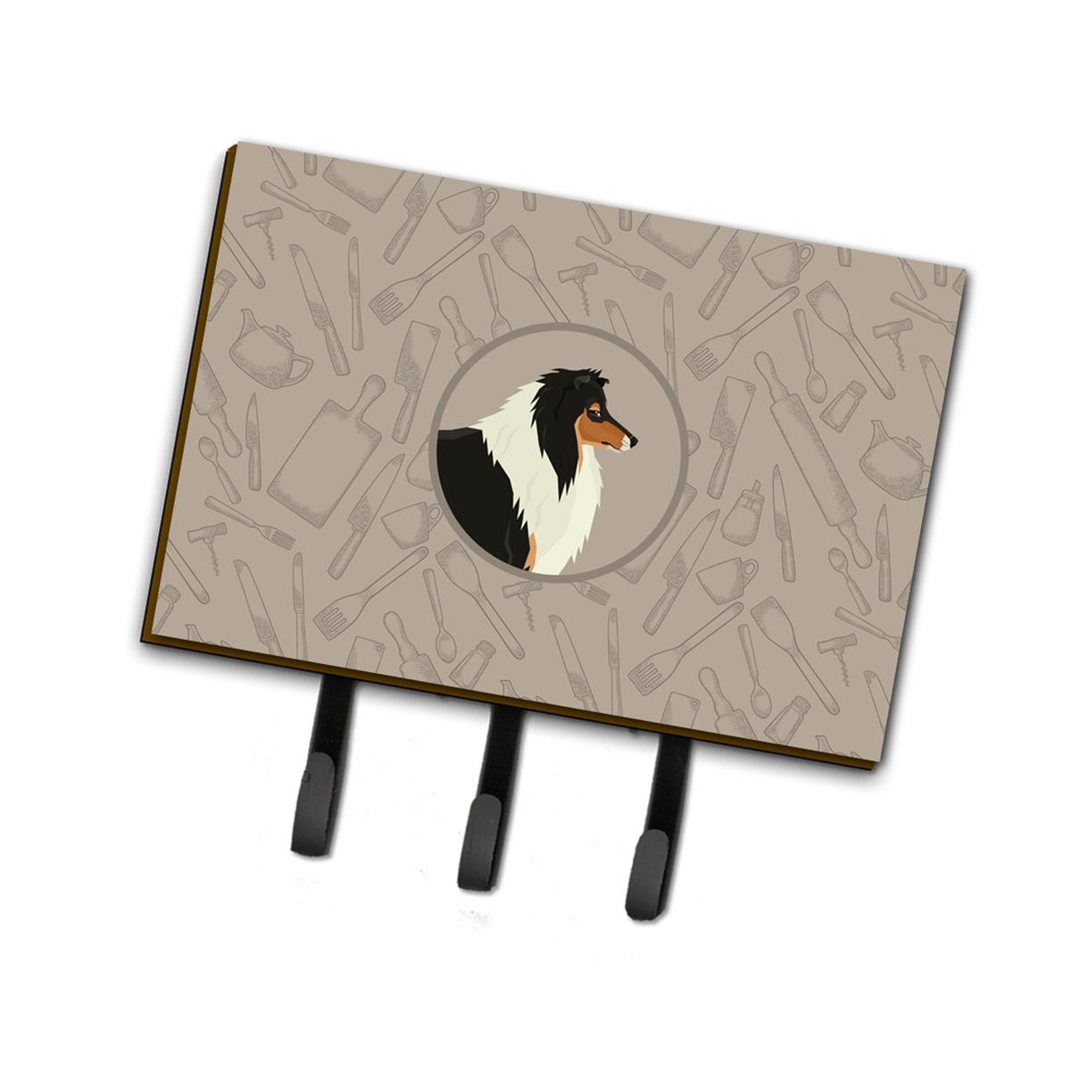 CK2179TH68 Collie in the Kitchen Leash or Key Holder
