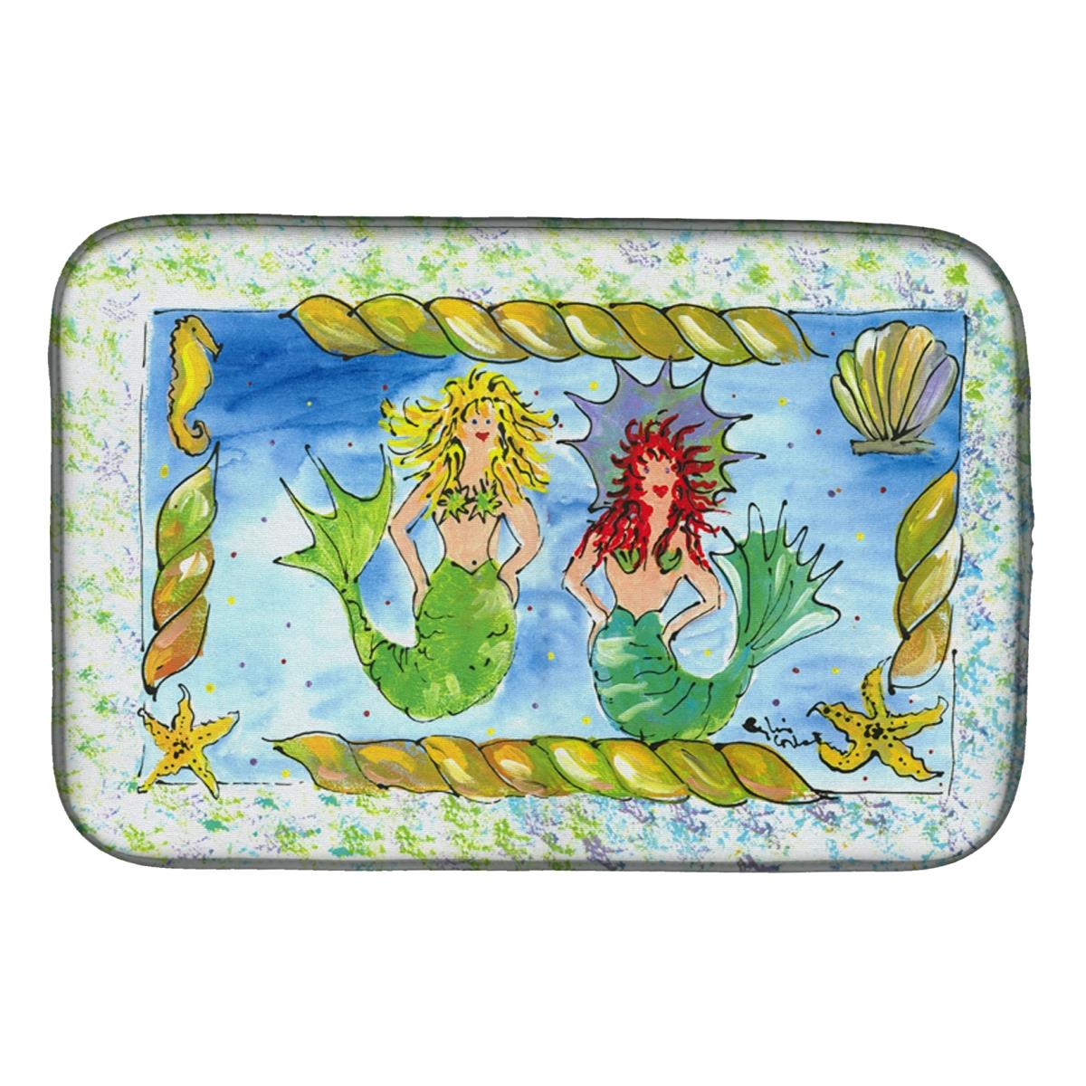8083DDM Mermaid Dish Drying Mat