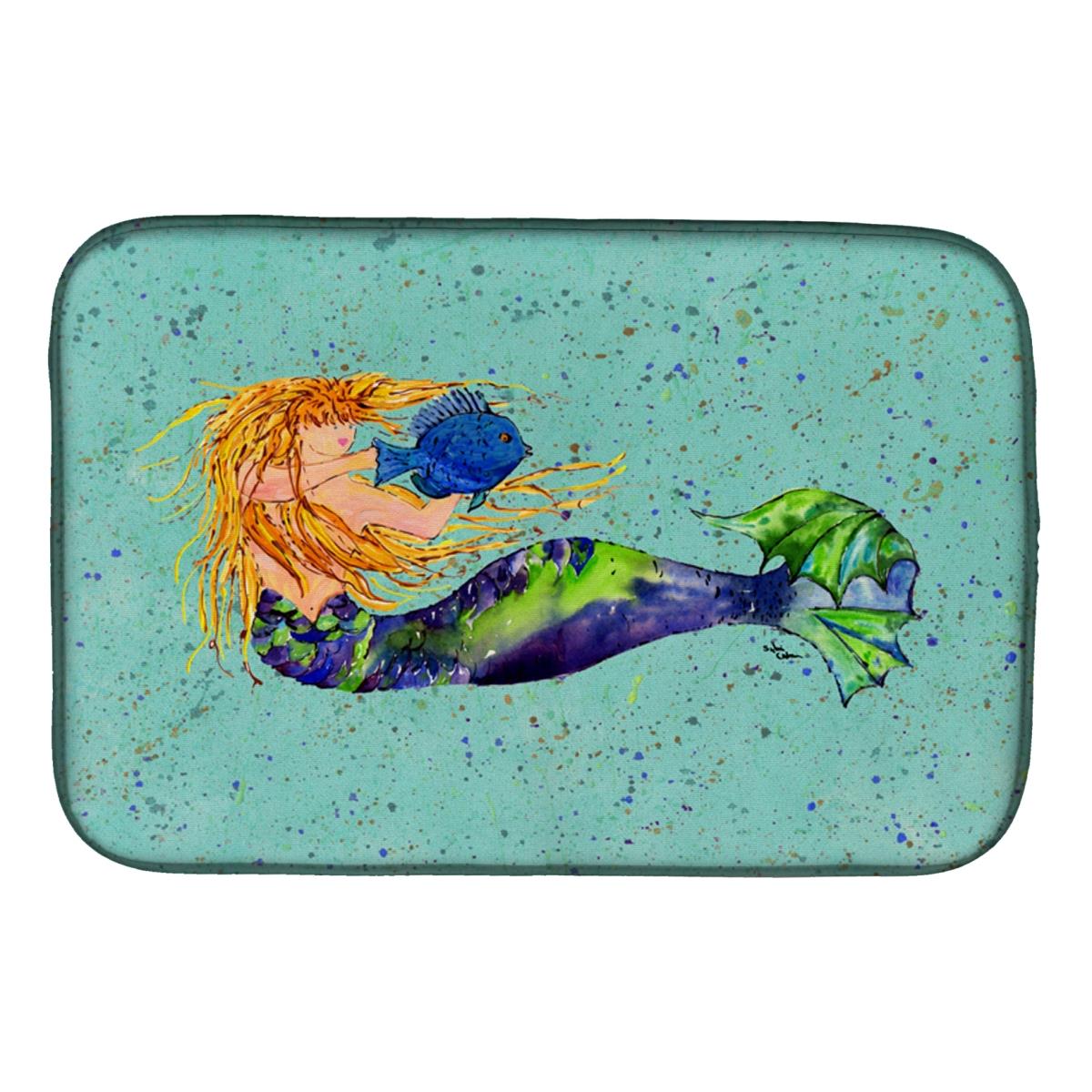 8336DDM Mermaid Dish Drying Mat