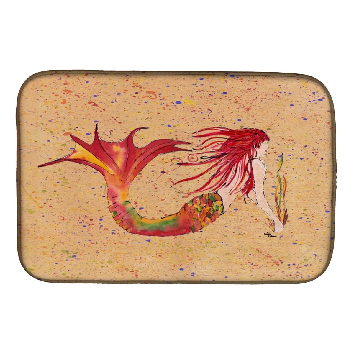 8339DDM Mermaid Dish Drying Mat
