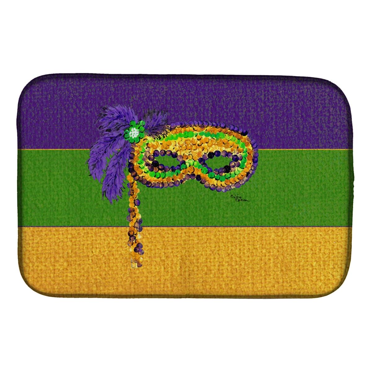 8384DDM Mardi Gras Dish Drying Mat