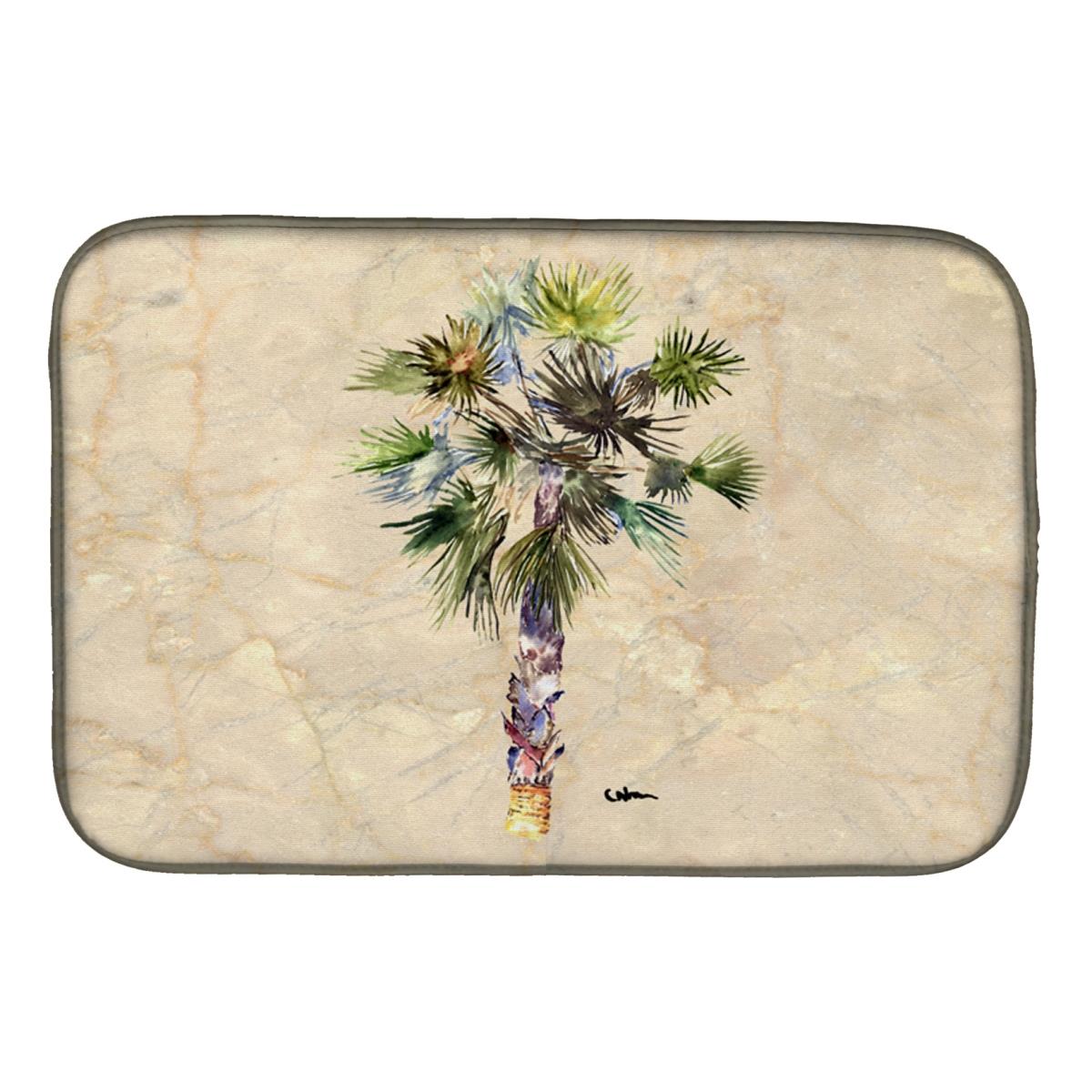8481DDM Palm Tree Dish Drying Mat