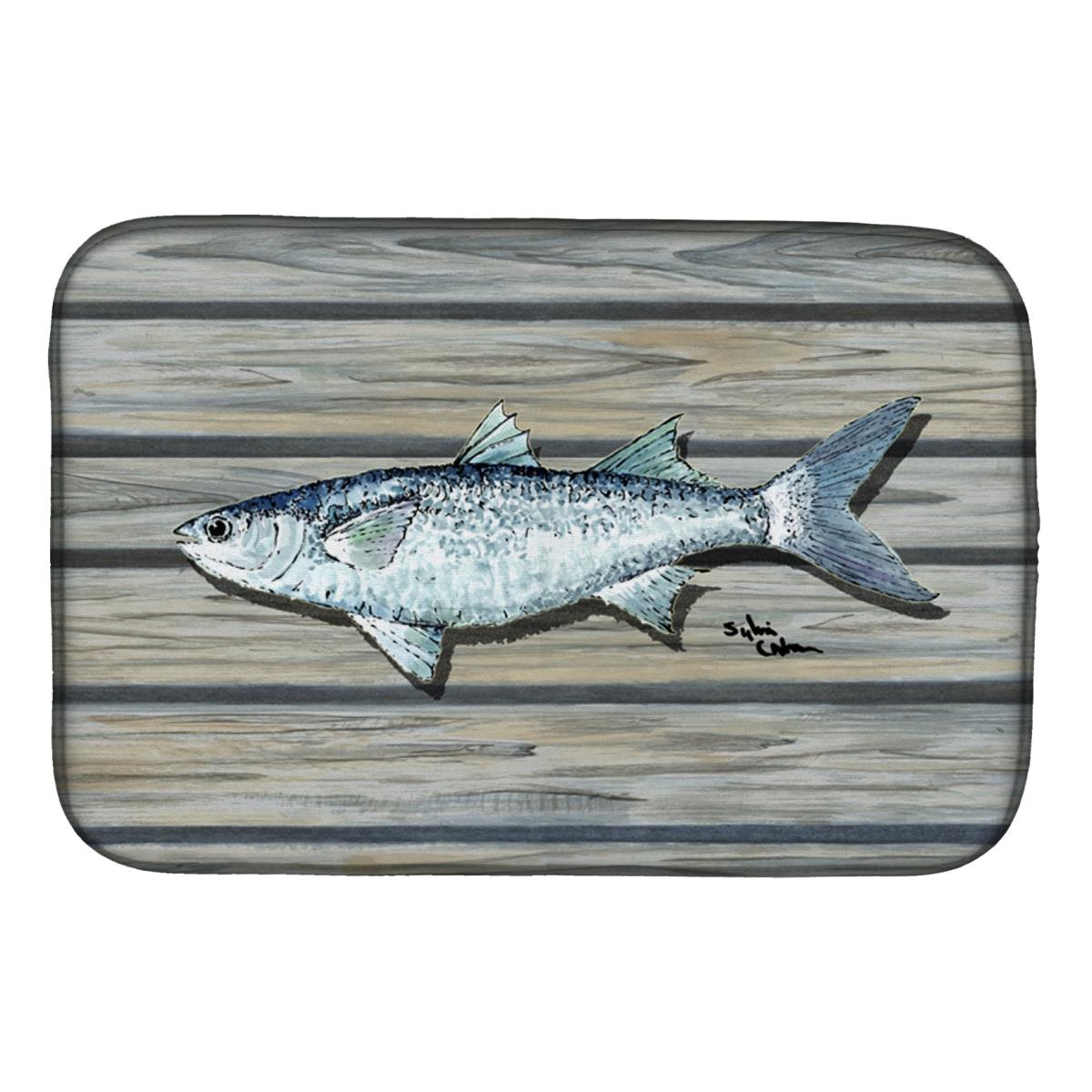 Fish Mullet Dish Drying Mat