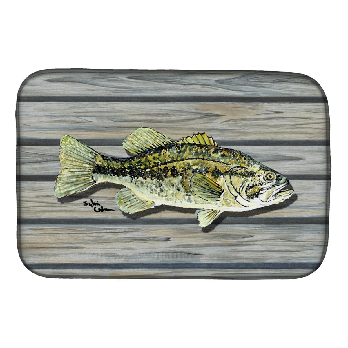 8493DDM Fish Bass Small Mouth Dish Drying Mat