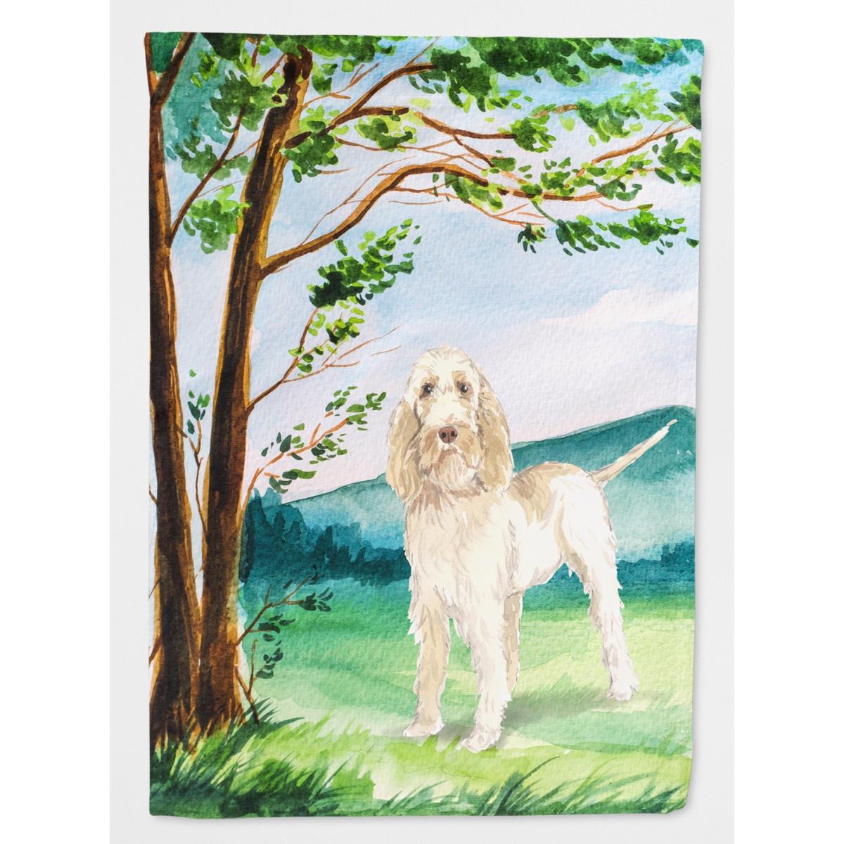 Under the Tree Spinone Italiano Garden Size Flag
